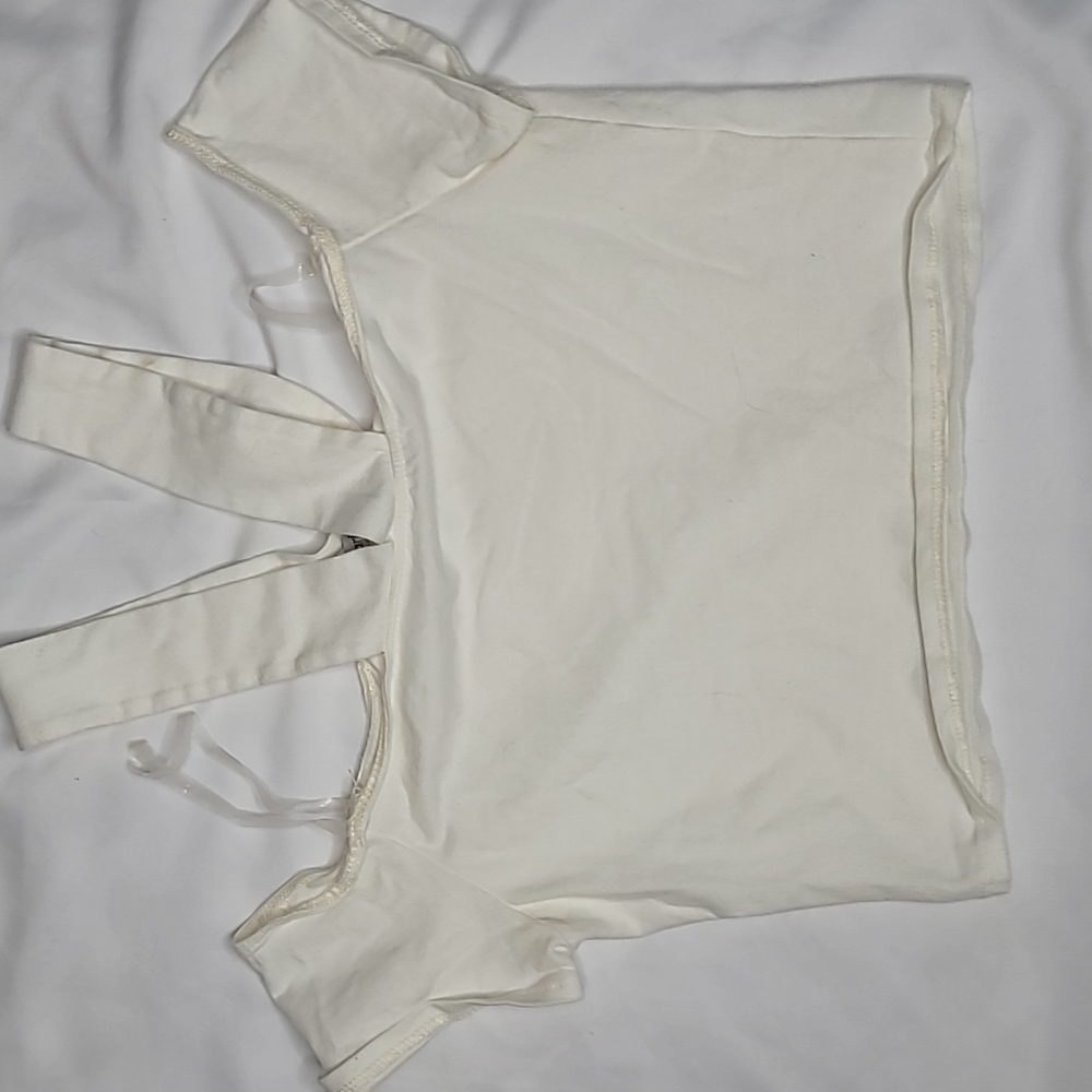 White Crop Top